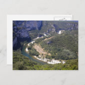 Pond Dark Ardéche Frankreich Postkarte (Vorne/Hinten)