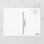 Pond Dark Ardéche Frankreich Postkarte (Rückseite)