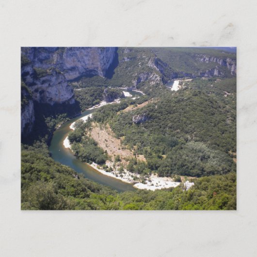 Pond Dark Ardéche Frankreich Postkarte (Vorderseite)