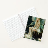 Pond Fairie in Pearls Spiral Notebook Notizblock (Innenseite)