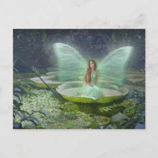 Pond Fairy Postkarte