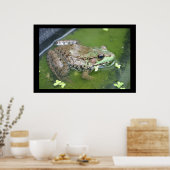 Pond Frog Poster (Küche)