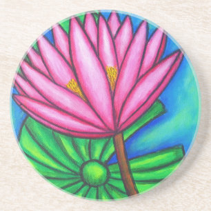 Pond Gem Untersetzer #1 von Lisa Lorenz