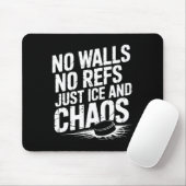 Pond Hockey Shinny Mousepad (Mit Mouse)