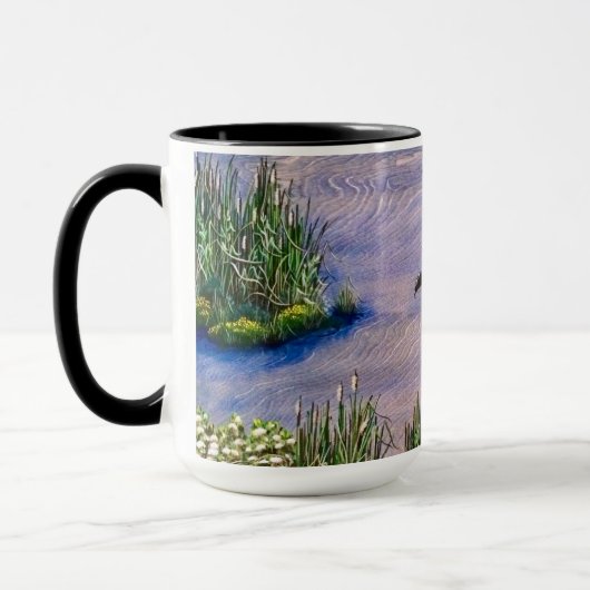 Pond Kingfisher Cup Tasse (Links)