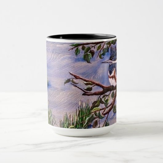 Pond Kingfisher Cup Tasse (Zentrum)
