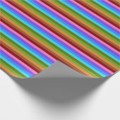 Pond Life Candy Stripe CC Geschenkpapier (Ecke)