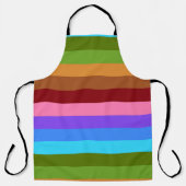 Pond Life Candy Stripe CC Schürze (Vorderseite)