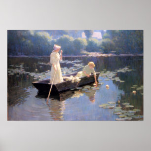 Pond Lilies von Abbott Fuller Graves Poster