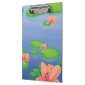 Pond Lilly Leafs Klemmbrett (Links)