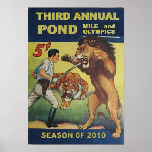 Pond Mile 3 Circus Poster (Vorne)