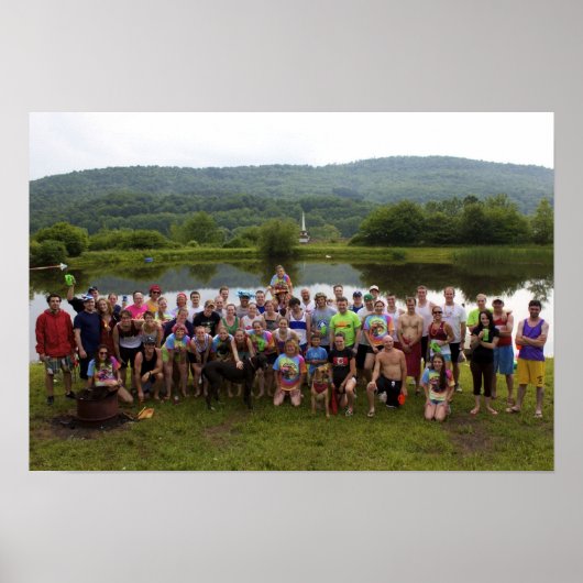 Pond Mile 4 Group Foto Poster (Vorne)