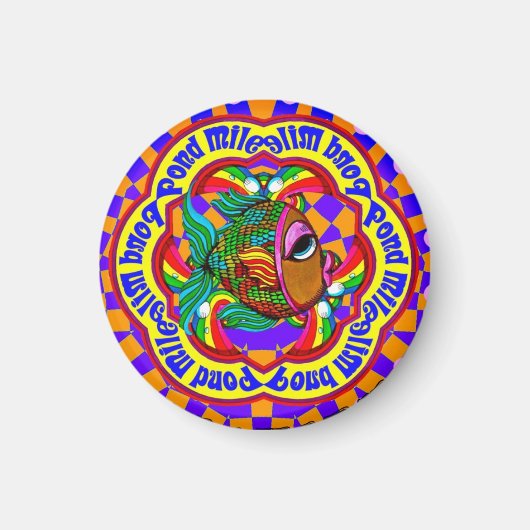 Pond Mile Fish Magnet (Vorne)