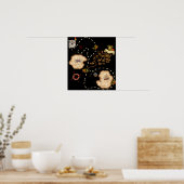 Pond Mile Schatzkarte Poster (Küche)