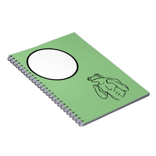 Pond Pals - Frosch-Notebook Notizblock (Rechte Seite)