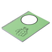 Pond Pals - Frosch-Notebook Notizblock (Linke Seite)