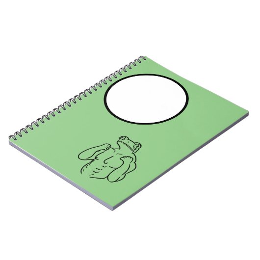 Pond Pals - Frosch-Notebook Notizblock (Linke Seite)
