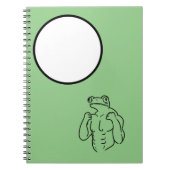 Pond Pals - Frosch-Notebook Notizblock (Vorderseite)