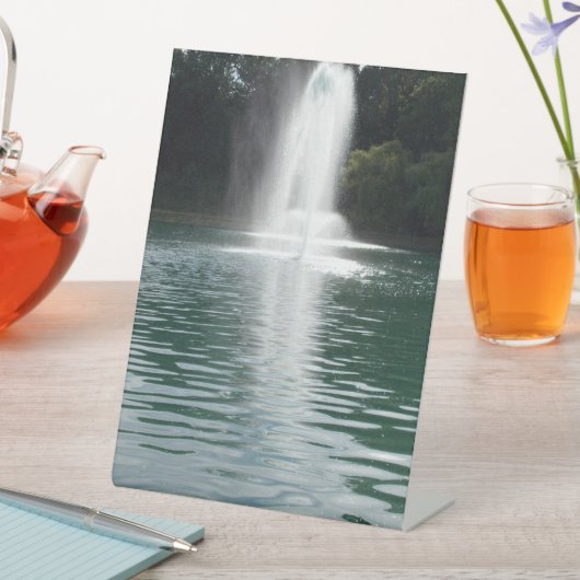 Pond Photo Sockelschild (In Situ)