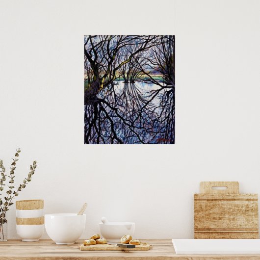 Pond Reflections 2009 Poster (Küche)