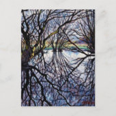 Pond Reflections 2009 Postkarte (Vorderseite)