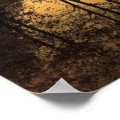 Pond Reflections Poster (Ecke)