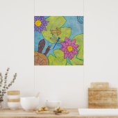 Pond Scene - Poster Print (Küche)