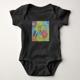 Pond Scene (vivid) - Baby Bodysuit Baby Strampler