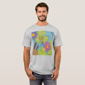 Pond Scene (vivid) - T - Shirt für Männer (Vorne ganz)
