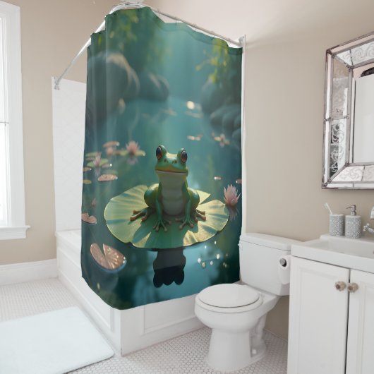 Pond Sentinel -  Duschvorhang (Beispiel)