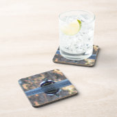 Pond Turtle Reflection Untersetzer (Rechte Seite)