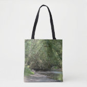 Pond under the Trees Tote Tasche (Vorderseite)
