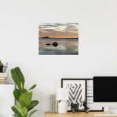 Pond Waterscape Sunset Photo Poster (Heimbüro)