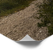 Pond Waterscape Sunset Photo Poster (Ecke)