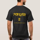 PONDER II T-Shirt (Rückseite)