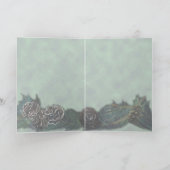 Pondering Bear Greeting Card Karte (Innenseite)