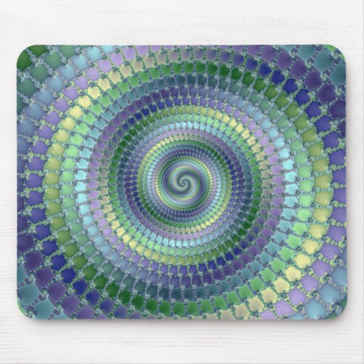 Pondering - Fraktal Mousepad (Vorne)