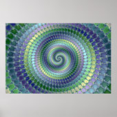 Pondering - Fraktal Poster (Vorne)