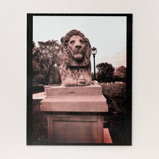 Pondering Lion Puzzle (Vertikal)