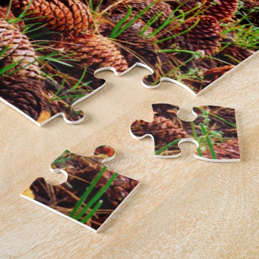 Ponderosa-Baum mit Kiefern Puzzle (Seite)
