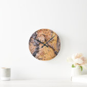 Ponderosa-Kiefernrinde, Washington Runde Wanduhr (Zuhause)