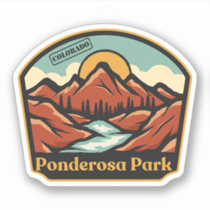 Ponderosa Park, Colorado Aufkleber
