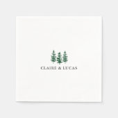 Ponderosa Pines Napkins Serviette (Vorderseite)