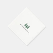 Ponderosa Pines Napkins Serviette (Ecke)