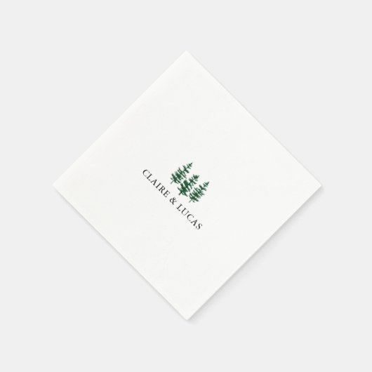 Ponderosa Pines Napkins Serviette (Ecke)