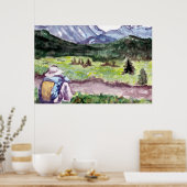 PONDEROSA SPIELT VON HARRIET DAVIDSOHN - KÜNSTLER POSTER (Küche)