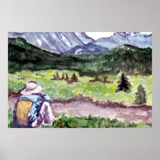 PONDEROSA SPIELT VON HARRIET DAVIDSOHN - KÜNSTLER POSTER (Vorne)