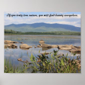 Pondicherry Mountain View Inspiration Poster (Vorne)