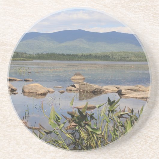 Pondicherry View Sandstone Untersetzer (Vorne)