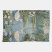 Pondseitige Ruhe Geschirrtuch (Horizontal)